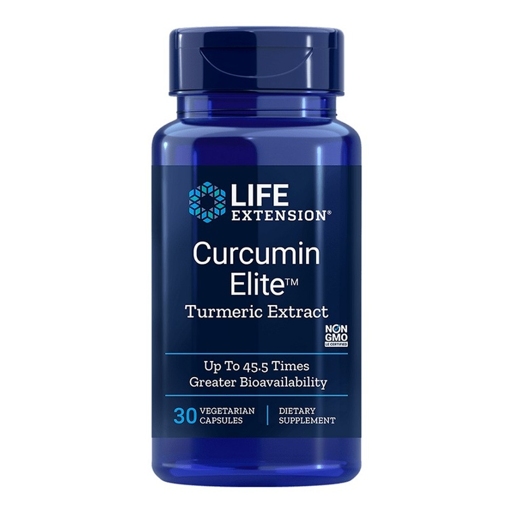 Life Extension Curcumin Elite Ekstrakt z Kurkumy na Zdrowie Stawów i Organów 30 Kapsułek