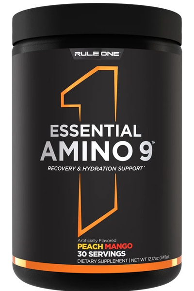 Rule One Essential Amino 9, Peach Mango - 345g