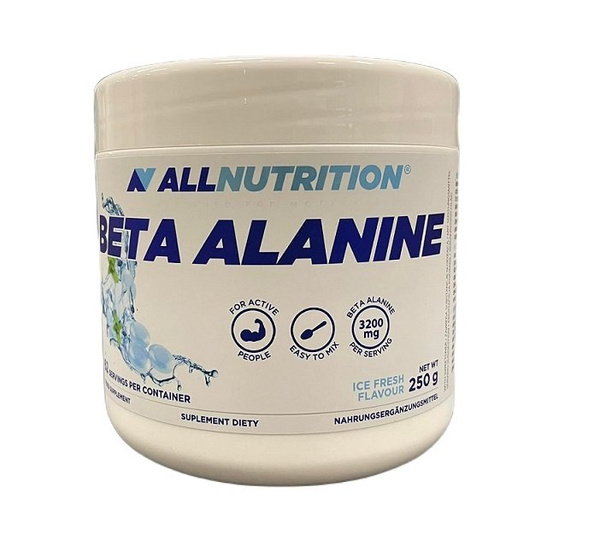 Allnutrition Beta-Alanina Ice Fresh w Proszku na Wytrzymałość i Wydajność 250g