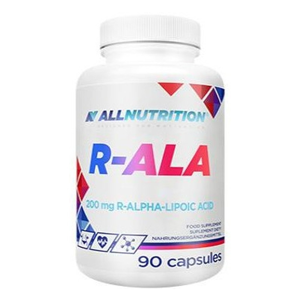 Allnutrition R-ALA 200mg Suplement z Kwasem Alfa-Liponowym 90 Kapsułek