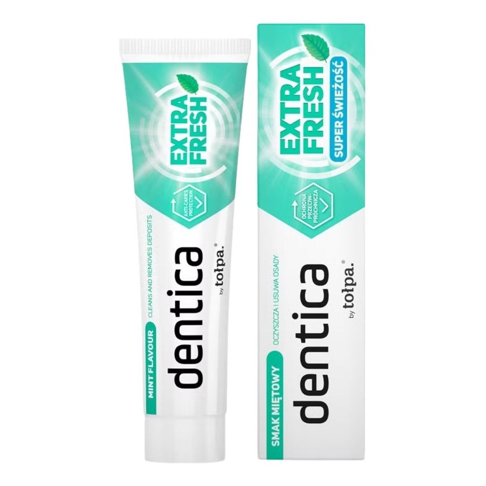 Tolpa Dentica Fresh Mint Pasta do Zębów Przeciw Próchnicy 100ml