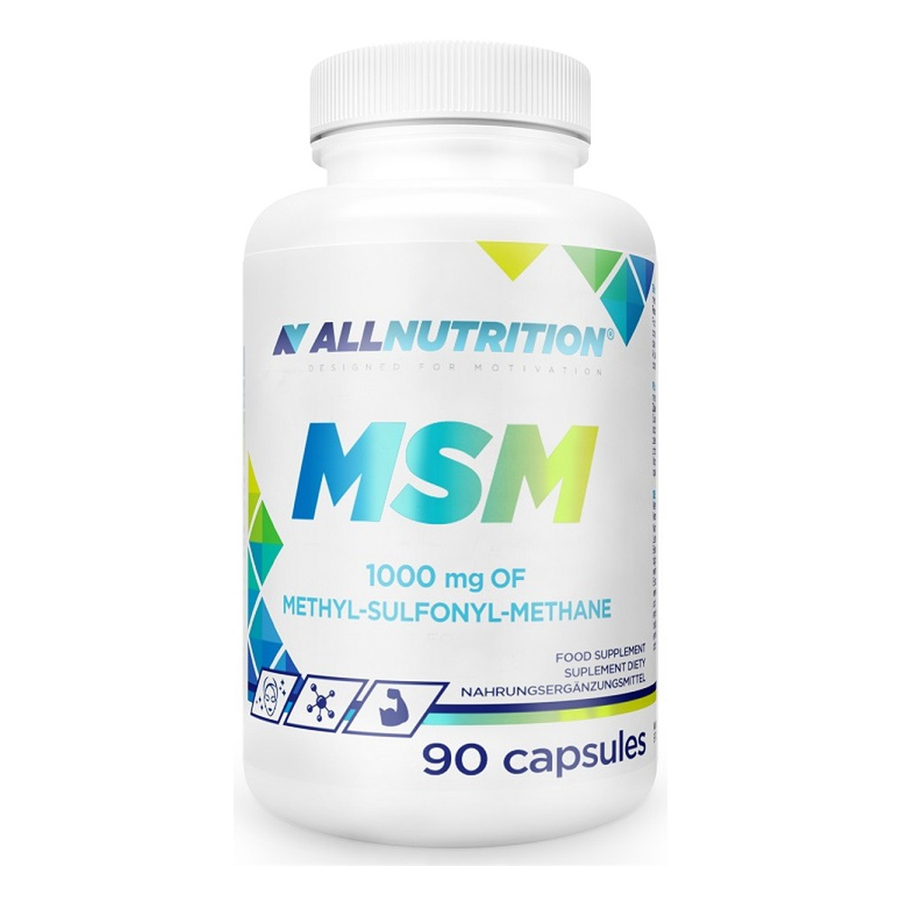Allnutrition MSM Suplement z Siarką Organiczną Na Stawy Włosy Skórę i Paznokcie 90 Kapsułek