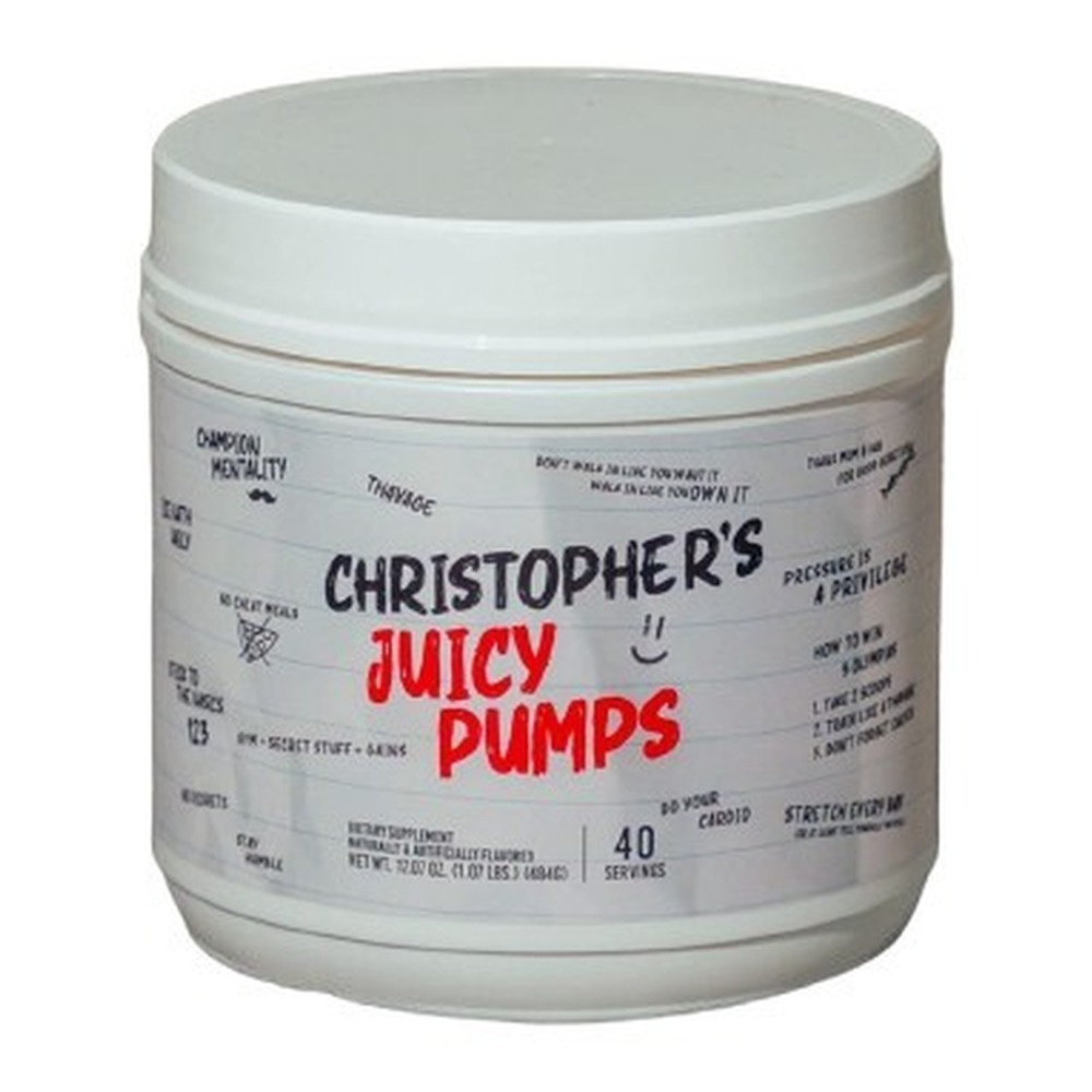 Raw Nutrition Christopher's Juicy Pumps - 480g