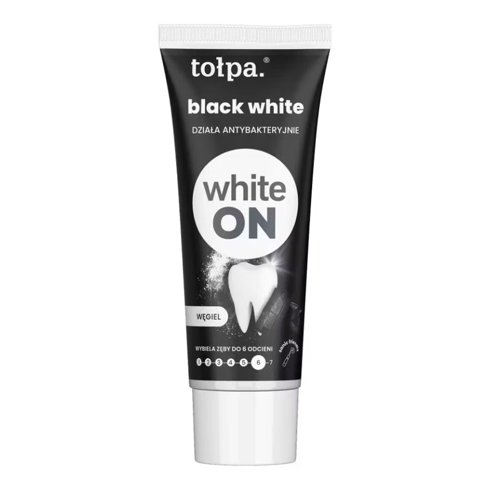Tołpa ON white black white pasta do zębów, 20ml