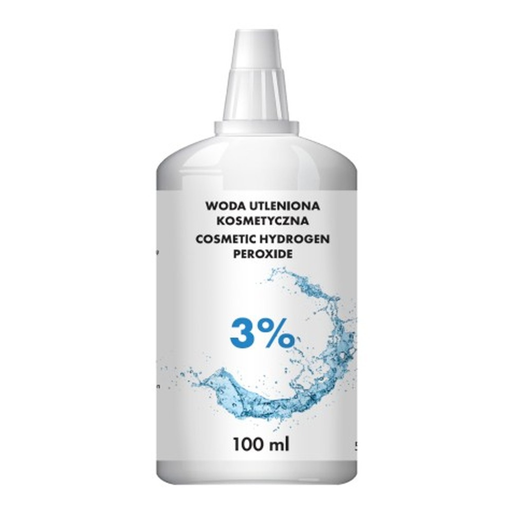 Kosmetyczny Roztwór Nadtlenku Wodoru 3% Woda Utleniona 100ml