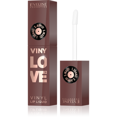 Eveline VinyLove Płynna Pomadka Winylowa z Efektem Gloss Nr 07 Nudy 4ml