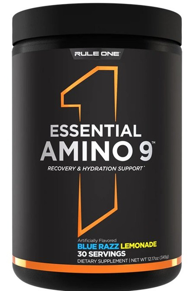 Rule One Essential Amino 9, Blue Razz Lemonade - 345g