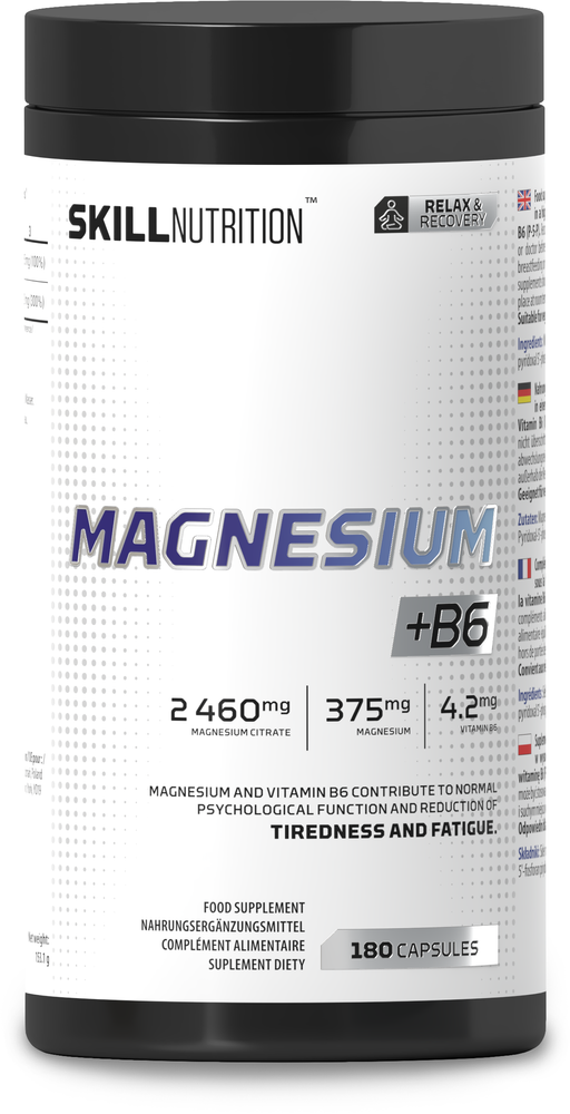 Skill Nutrition Magnez z B6 P-5-P 180 kapsułek