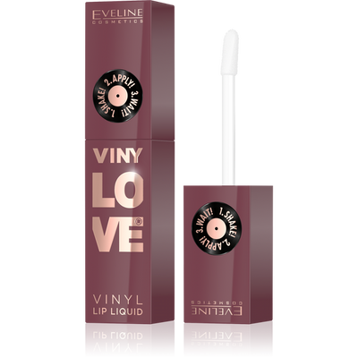 Eveline VinyLove Płynna Pomadka Winylowa z Efektem Gloss Nr 08 Honey 4ml