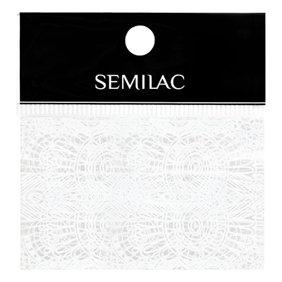 Semilac Nail Transfer Foil White Lace 16