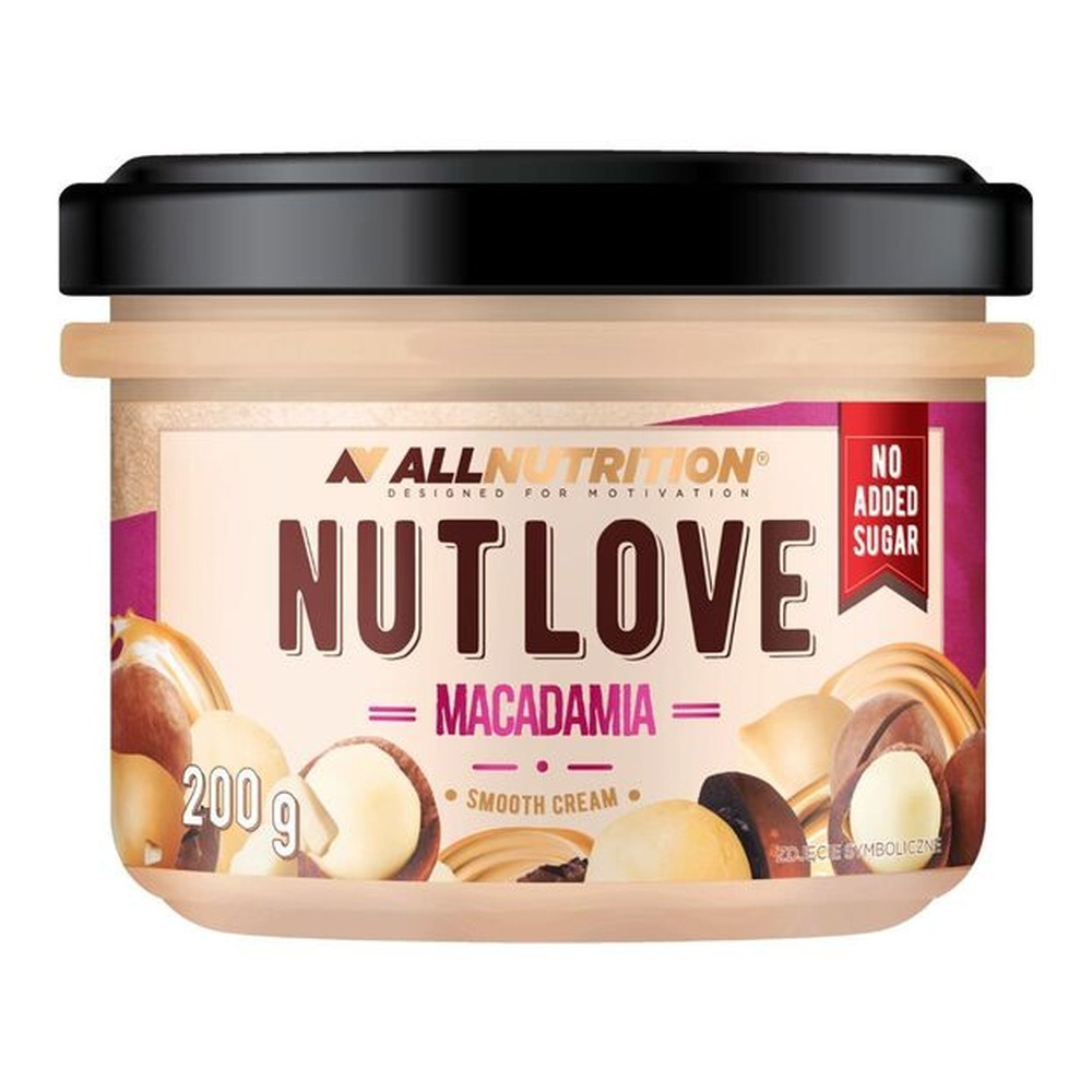 Allnutrition Nutlove Smooth Cream, Macadamia - 200g
