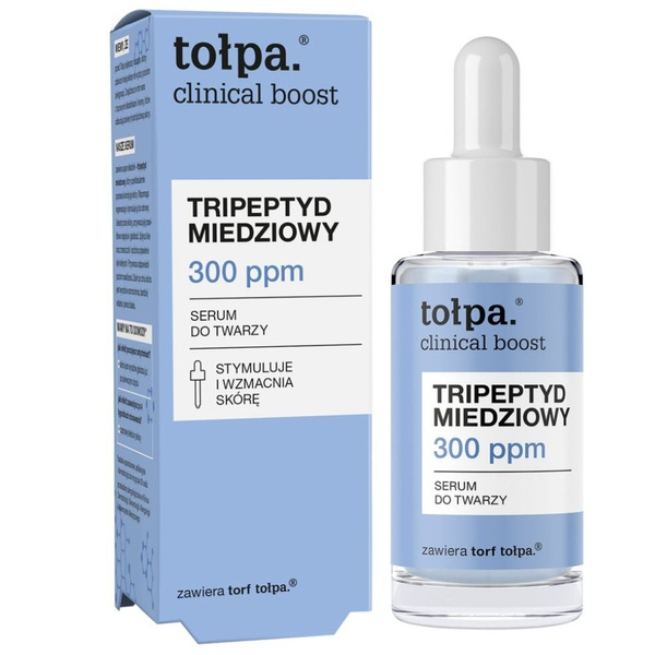 Tolpa Clinical Boost Serum do Twarzy z Tripeptydem Miedziowym 30ml
