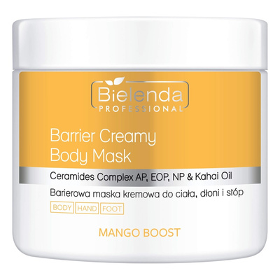 Bielenda Professional Mango Boost Barierowa Maska do Ciała Dłoni i Stóp 600g