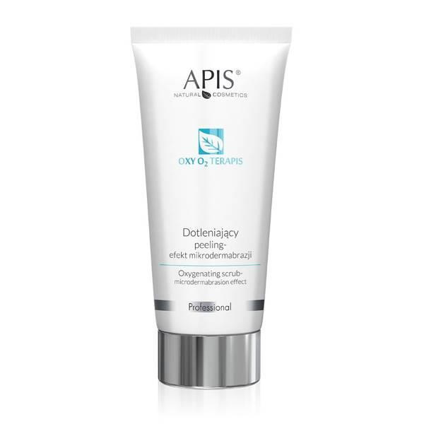 Apis Professional Oxy O2 Therapis Dotleniający Peeling Efekt Mikrodermabrazji dla Cery Szarej i Zmęczonej 200ml