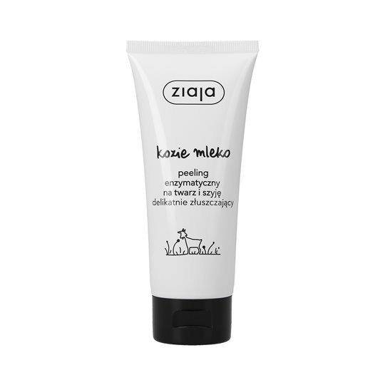 Ziaja Kozie Mleko Delikatny Peeling Enzymatyczny na Twarz i Szyję 75ml
