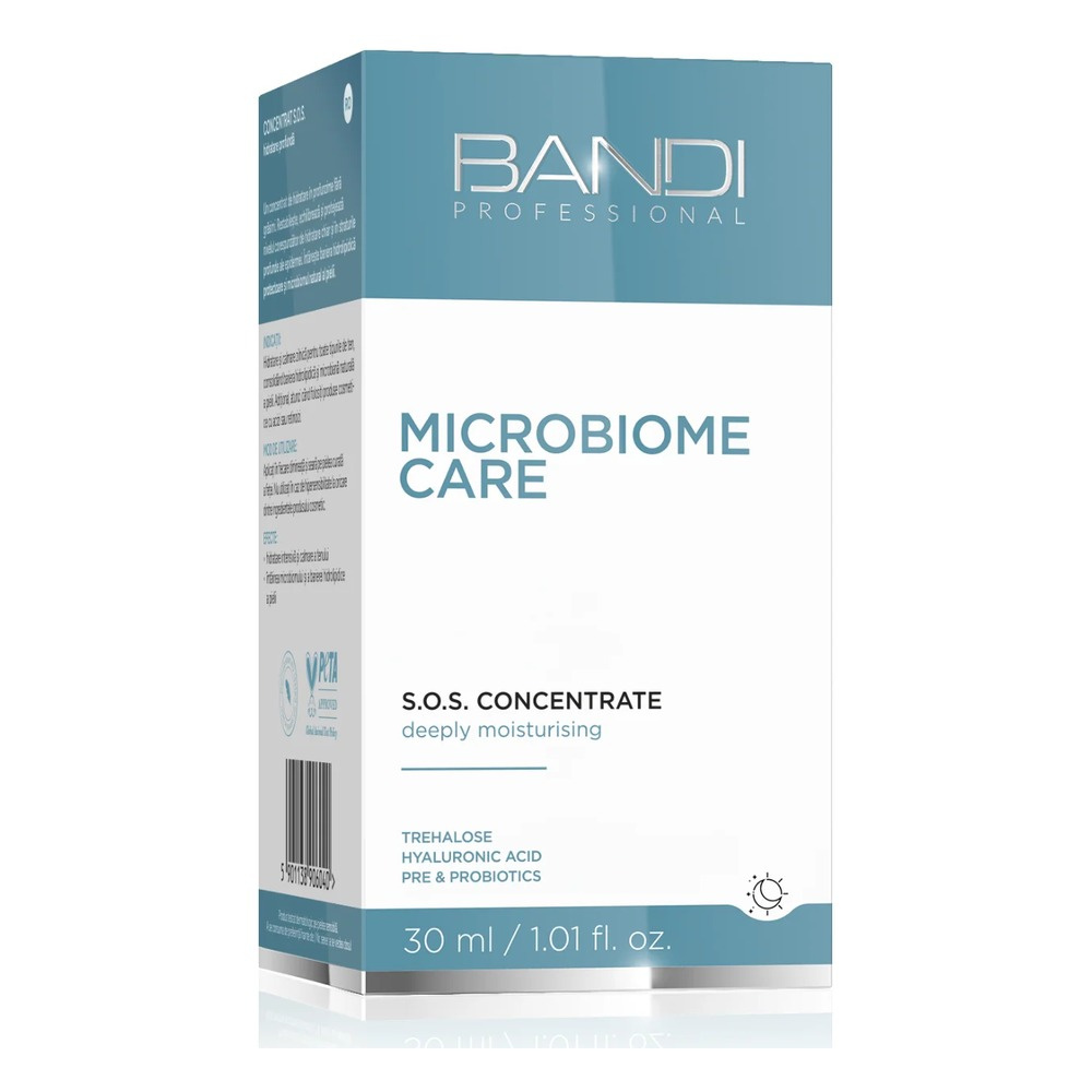 Bandi Microbiome Care Głęboko Nawilżający Koncentrat S.O.S 30ml