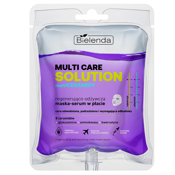 Bielenda Multi Care Solution Regenerująco-Odżywcza Maseczka-Serum 1szt