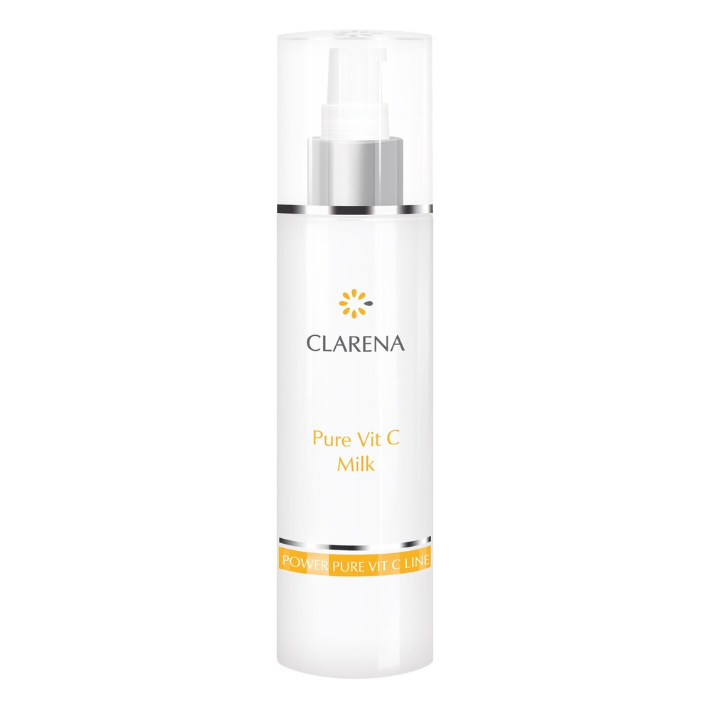 Clarena Power Pure Vit C Line Mleczko do Demakijażu z Witaminą C 200ml