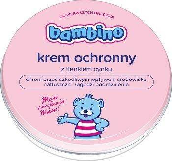 Bambino Krem Ochronny Dla Dzieci Niemowląt Wiatr Promienie Słoneczne 75ml
