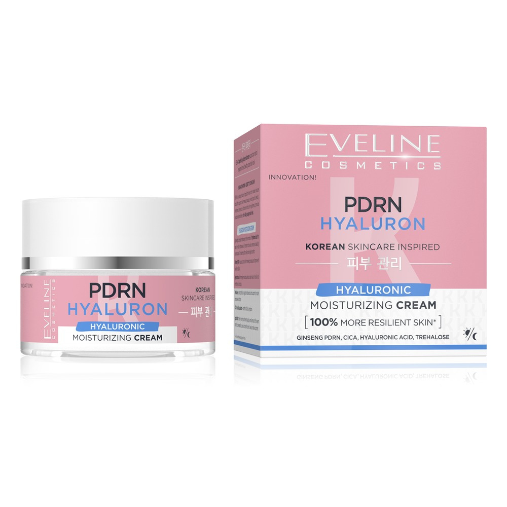 Eveline Cosmetics Pdrn Hyaluron Intensywnie Nawilżający Krem 50ml