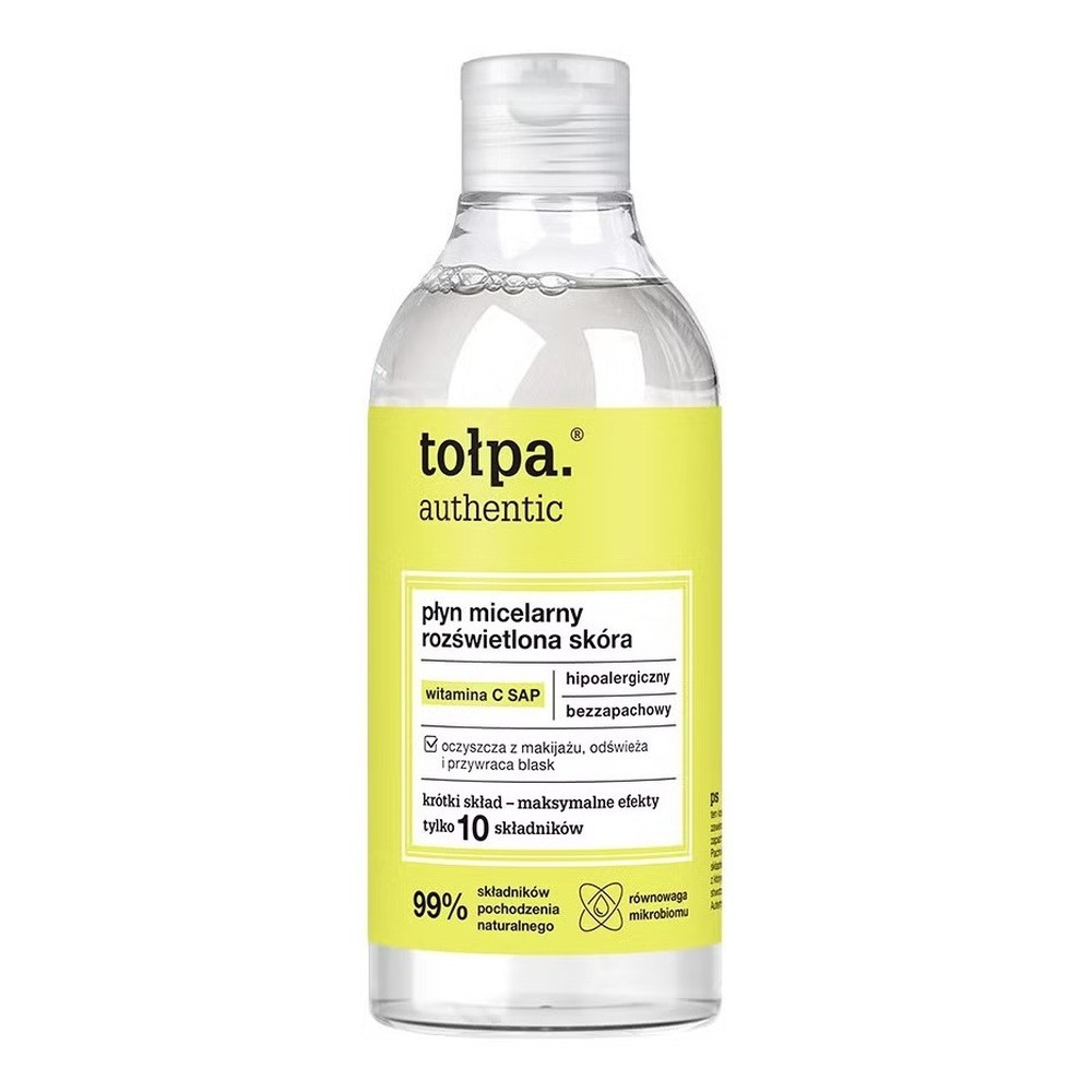 Tolpa Authentic Płyn Micelarny do Cery Szarej i Zmęczonej 300ml