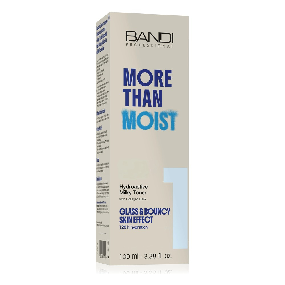 Bandi More than Moist Hydroaktywny Tonik Mleczny z Bankiem Kolagenu dla Skóry Suchej Odwodnionej 100ml