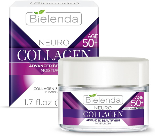 Bielenda Neuro Kolagen Przeciwzmarszczkowy Krem Odmładzający 50+ 50ml