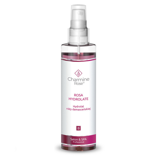 Charmine Rose Rosa Hydrolate Nawilżający Hydrolat Różany do Twarzy i Włosów 200ml