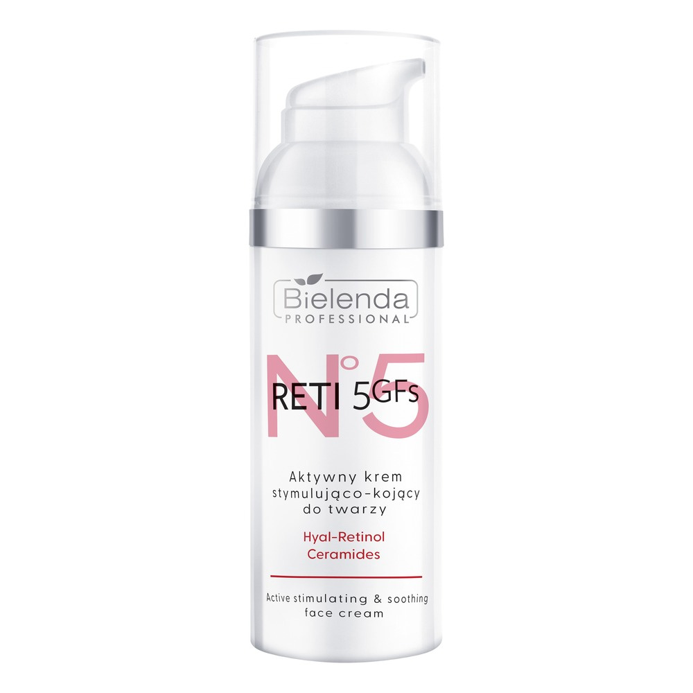 Bielenda Professional Reti 5 GFs Aktywny Krem Stymulująco-Kojący 50ml