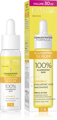 Eveline Skoncentrowana Formuła Serum Rozświetlające dla Skóry Suchej Normalnej Szarej 30ml
