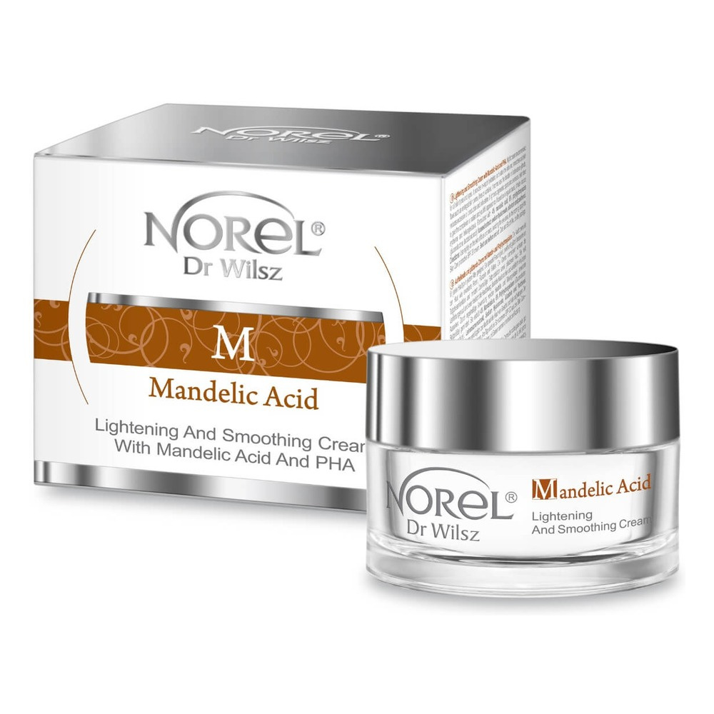 Norel Mandelic Acid Lekki Krem Rozjaśniająco Wygładzający z Kwasem Migdałowym 50ml