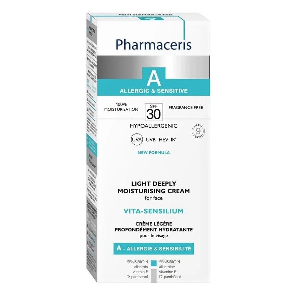 Pharmaceris A Vita Sensilium Lekki Krem Głęboko Nawilżający do Twarzy do Cery Alergicznej 50ml