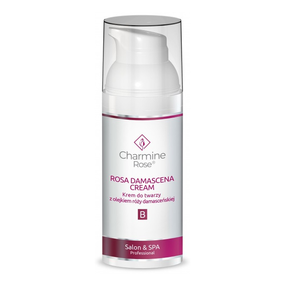 Charmine Rose Rosa Damascena Przeciwzmarszczkowy Krem z Różą Damasceńską 50ml
