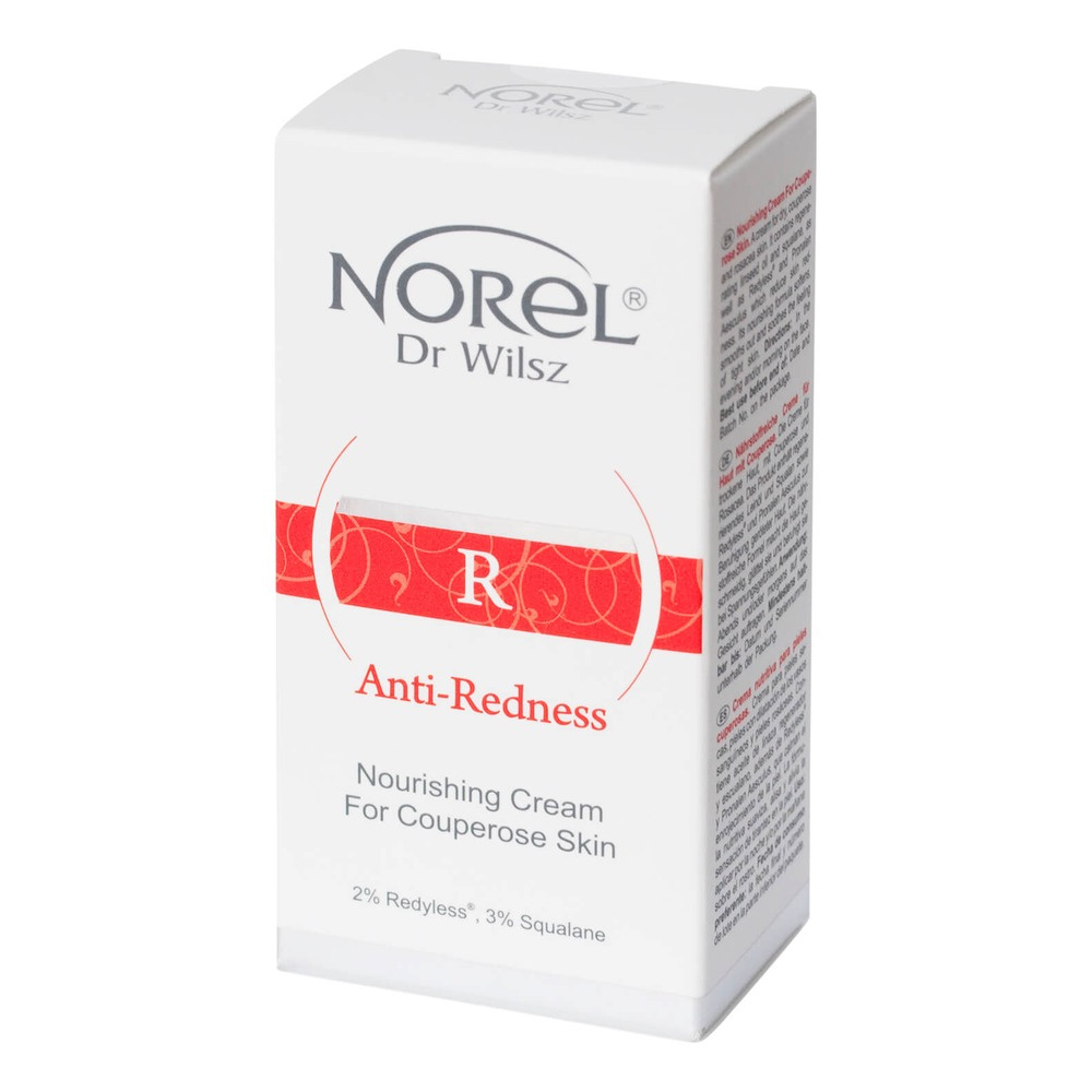 Norel Anti Redness Krem Odżywczy dla Cery Naczynkowej i Suchej 15ml