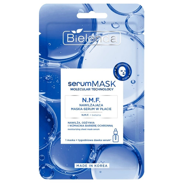 Bielenda N. M. F. Nawilżająca Serum Maska W Płachcie 1pc