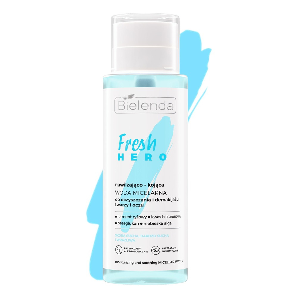 Bielenda Fresh Hero Nawilżająco-Kojąca Woda Micelarna 400ml