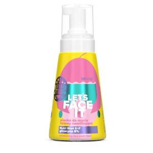 Tutti Frutti Let's Face It Nawilżająca Pianka do Mycia Twarzy z Gliceryną 8% + Nutri Shot E+F 250ml