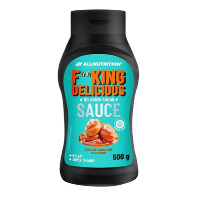 Allnutrition Fitking Delicious Niskokaloryczny Sos Słony Karmel 500g