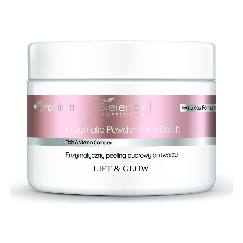 Bielenda Professional Lift & Glow Peeling Enzymatyczny Pudrowy dla Skóry Dojrzałej 150g