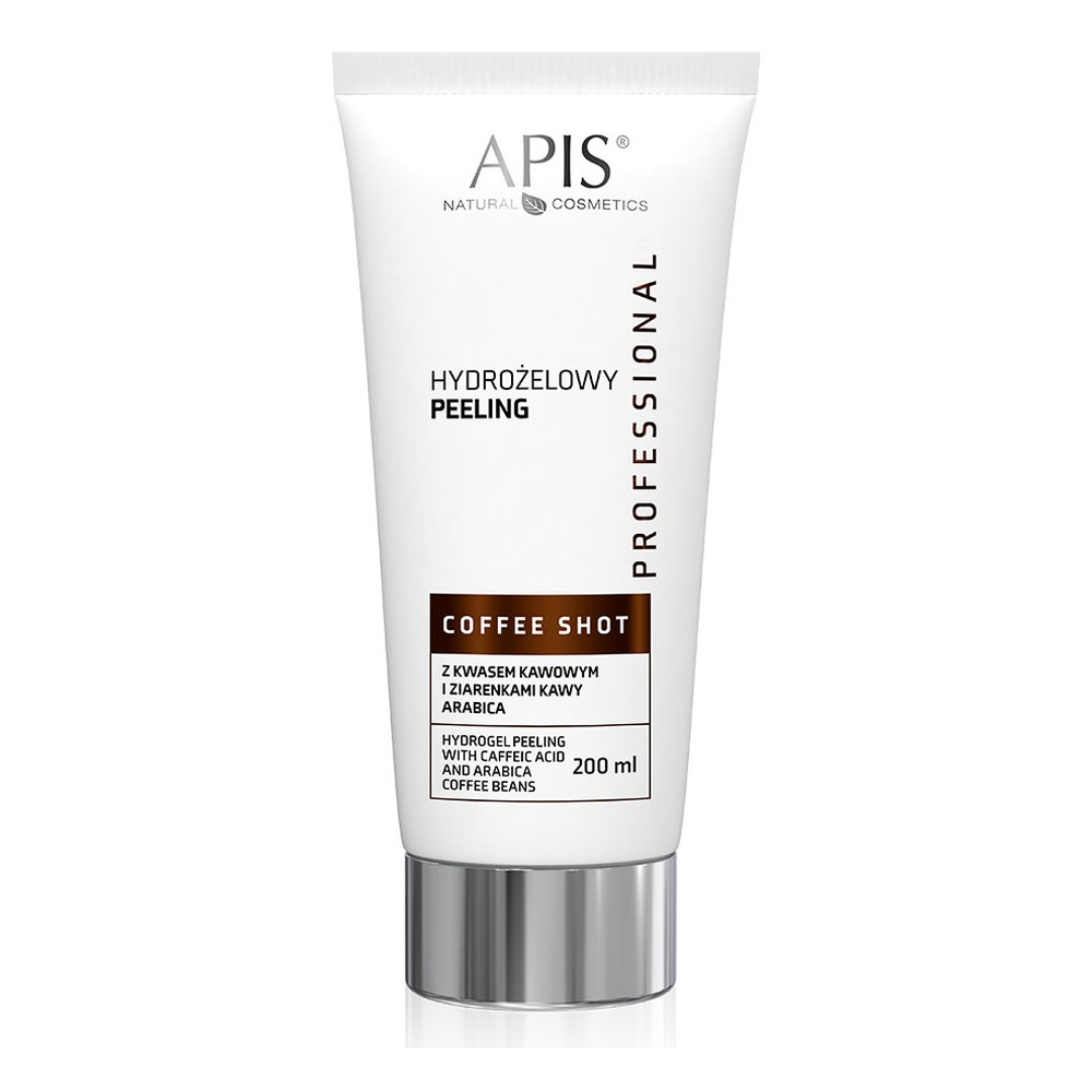 Apis Professional Coffee Shot Hydrożelowy Peeling z Kwasem Kawowym i Ziarenkami Kawy Arabica 200ml