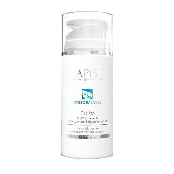 Apis Professional Hydro Balance Peeling Enzymatyczny z Bioenzymami i Algami Morskimi dla Każdego Rodzaju Cery 100ml