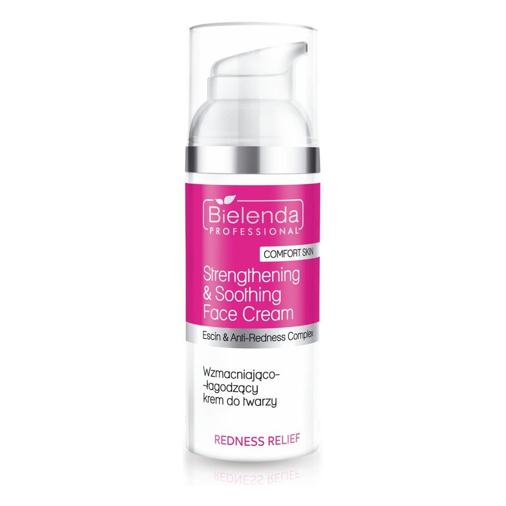 Bielenda Professional Redness Relief Wzmacniająco-Łagodzący Krem na Naczynka 50ml