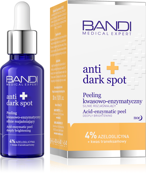 Bandi Anti Dark Spot Peeling Enzymatyczno-Kwasowy Rozjaśniający Przebarwienia 30ml