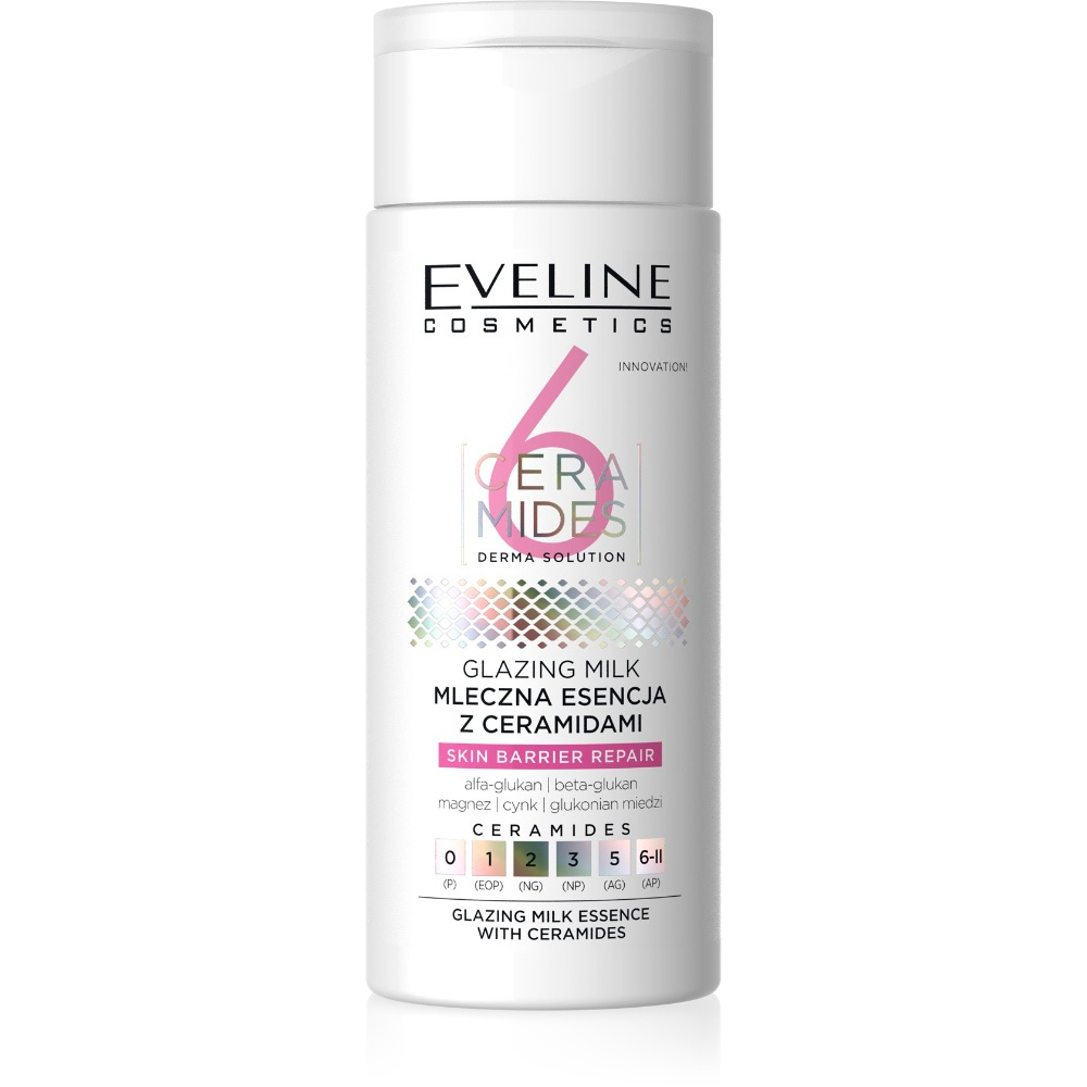 Eveline 6 Ceramides Glazing Milk esencja mleczna z ceramidami 150 ml