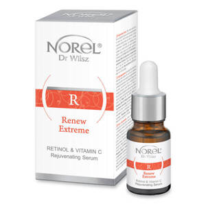 Norel Renew Extreme Retinol & Vitamin C Serum Odmładzajace dla Skóry Dojrzałej 10ml