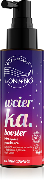 OnlyBio Hair in Balance Wcierka Booster Intensywnie Pobudzająca 100ml