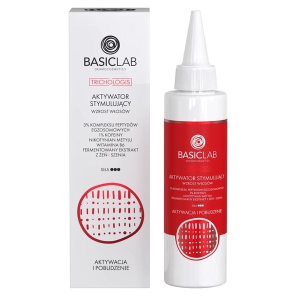 BasicLab Dermocosmetics Trichologis Aktywator Wzrostu Włosów 150ml
