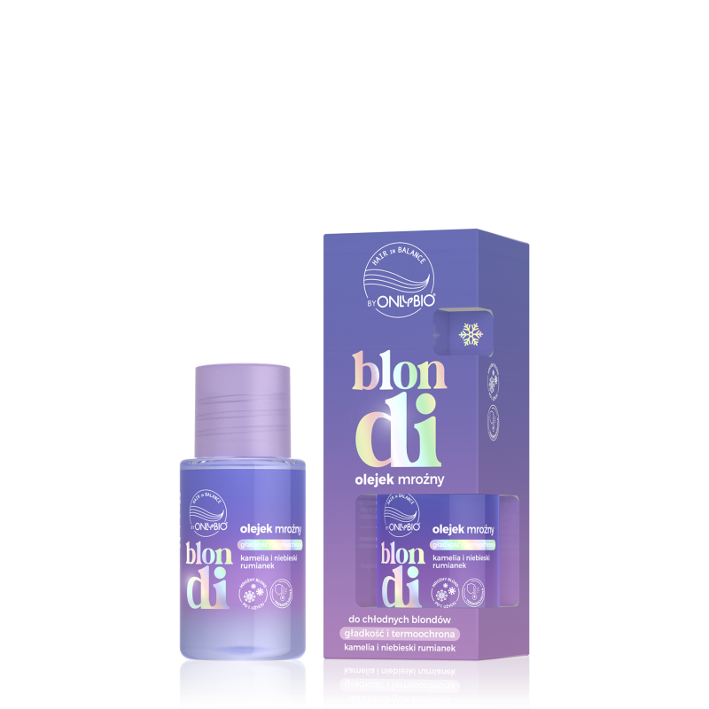 OnlyBio Hair in Balance Blondi Olejek Mroźny do Chłodnych Blondów 20ml