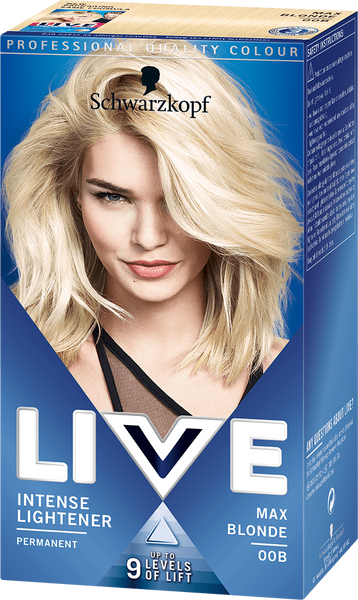 Schwarzkopf Live Farba do Włosów Max Blonde 00B