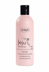 Ziaja Jeju Nawilżający Szampon do Włosów i Skóry Głowy Czystek i Olej z Kamelii Japońskiej Vegan 300ml